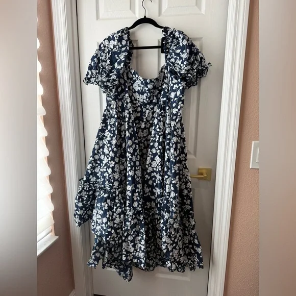 Selkie buckingham French ritz dress - Picture 2 of 4